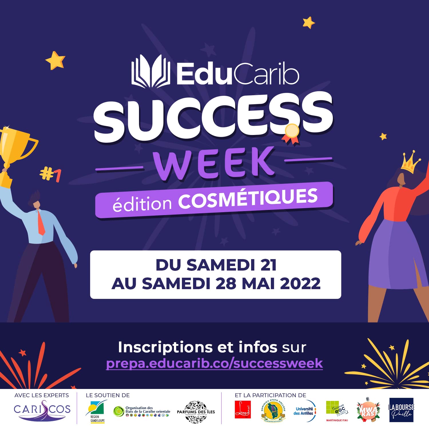 success-week-educarib-edition-cosmetique-antille-caraibe